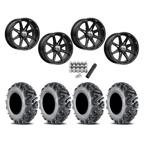 EFX MotoMTC 26x9-14 & 26x11-14 Tires on MSA M12 Diesel Wheels