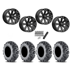 EFX MotoMTC 26x9-14 & 26x11-14 Tires on MSA M20 Kore Wheels