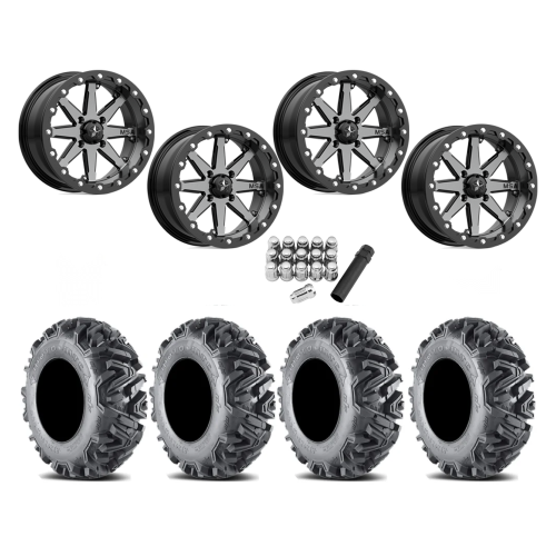 EFX MotoMTC 28x10-14 Tires on MSA M21 Lok Beadlock Wheels