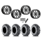 EFX MotoMTC 30x10-14 Tires on MSA M21 Lok Beadlock Wheels
