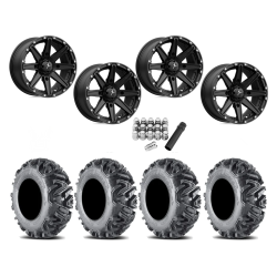 EFX MotoMTC 26x9-14 & 26x11-14 Tires on MSA M33 Clutch Wheels