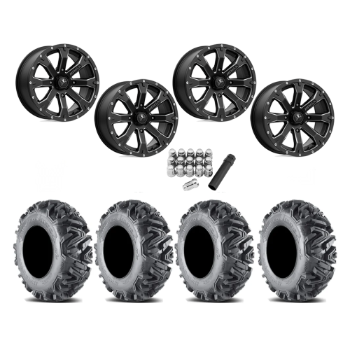 EFX MotoMTC 28x10-14 Tires on MSA M42 Bounty Wheels