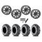 EFX MotoMTC 26x9-14 & 26x11-14 Tires on ST-3 Matte Black Wheels
