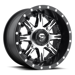 Fuel Off-Road Nutz D541 Black & Machined 14x7 Wheel/Rim