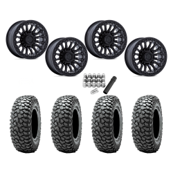 Obor RocScraper 32x10-15 Tires on Fuel Rincon Blackout Beadlock Wheels