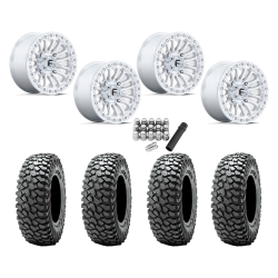 Obor RocScraper 32x10-15 Tires on Fuel Rincon Machined Beadlock Wheels