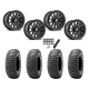 Obor RocScraper 32x10-15 Tires on Fuel Vector Matte Black Wheels