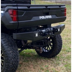 Polaris Ranger 900 / 1000 Rear Bumper w/ Lights and Winch Mount