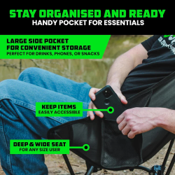 Rhino USA Portable Camping Chair Rhino USA Portable Camping Chair