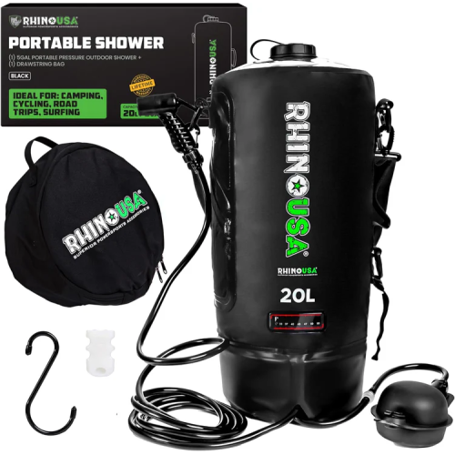 Rhino USA 5 Gallon Portable Shower Kit