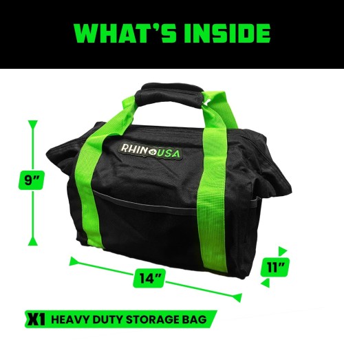 Rhino USA Heavy-Duty Recovery Bag Rhino USA Heavy-Duty Recovery Bag