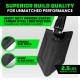 Rhino USA Folding Survival Shovel w/ Pick