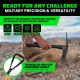 Rhino USA Folding Survival Shovel w/ Pick