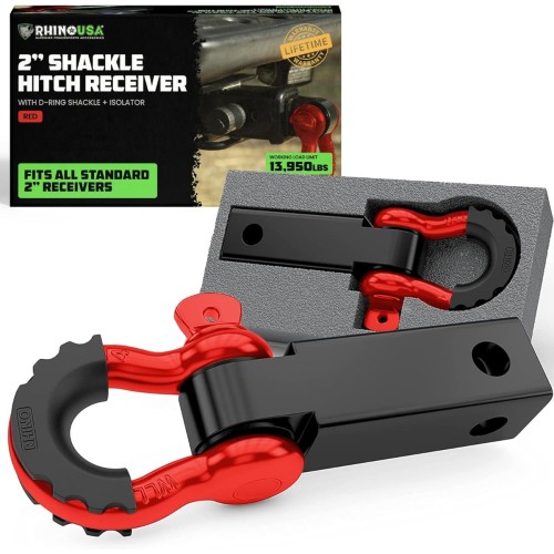 Rhino USA 2" Shackle Hitch Receiver Rhino USA 2" Shackle Hitch Receiver