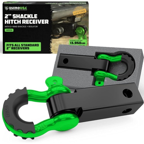 Rhino USA 2" Shackle Hitch Receiver Rhino USA 2" Shackle Hitch Receiver