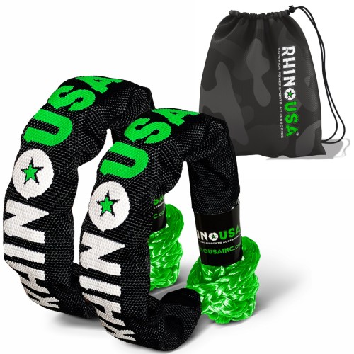 Rhino USA 1/2" Synthetic Soft Shackles (2-Pack) Rhino USA 1/2" Synthetic Soft Shackles (2-Pack)