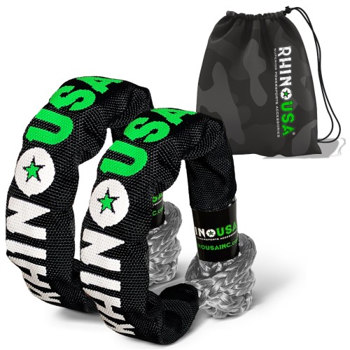 Rhino USA 1/2" Synthetic Soft Shackles (2-Pack) Rhino USA 1/2" Synthetic Soft Shackles (2-Pack)