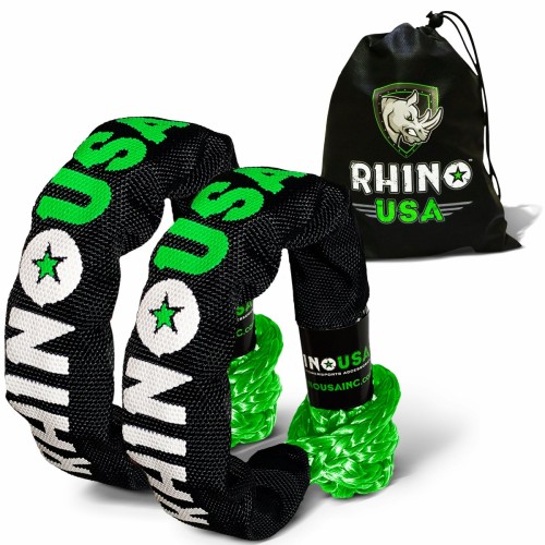 Rhino USA 1/2" Synthetic Soft Shackles (2-Pack) Rhino USA 1/2" Synthetic Soft Shackles (2-Pack)