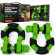 Rhino USA 8-Ton Super Shackles w/ Isolators (2-Pack) Rhino USA 8-Ton Super Shackles w/ Isolators (2-Pack)