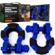 Rhino USA 8-Ton Super Shackles w/ Isolators (2-Pack) Rhino USA 8-Ton Super Shackles w/ Isolators (2-Pack)