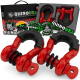 Rhino USA 3/4" D-Ring Shackle Set