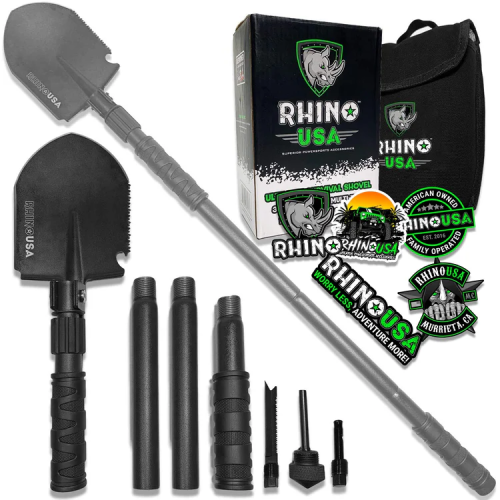 Rhino USA Ultimate Survival Shovel