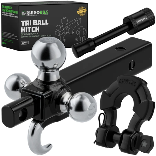 Rhino USA Tri-Ball Hitch (2" Receivers)