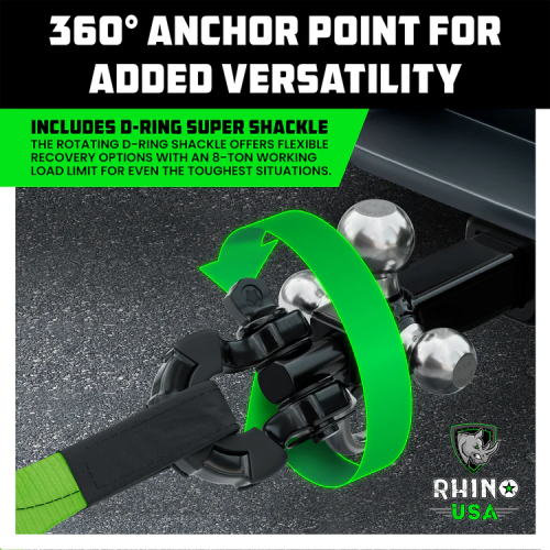 Rhino USA Tri-Ball Hitch (2" Receivers)
