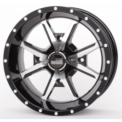 ITP MT911 27x10-14 (8ply) Tires on Frontline 556 Machined Wheels ITP MT911 27x10-14 (8ply) Tires on Frontline 556 Machined Wheels