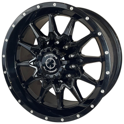 Frontline 762 Gloss Black 14x7 Wheels/Rims (Full Set) Frontline 762 Gloss Black 14x7 Wheels/Rims (Full Set)