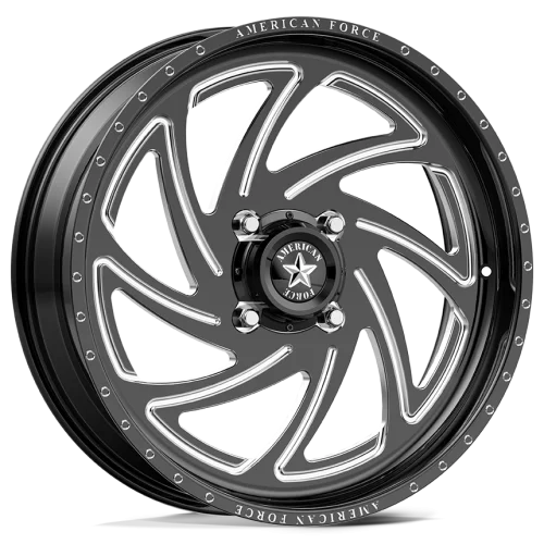 American Force K11 Seven Black Forged wheel