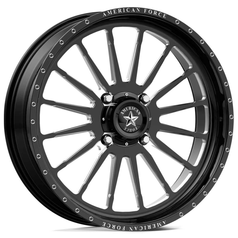 American Force K03 Alpine Black Forged wheel
