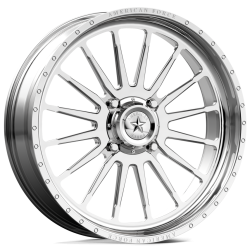 BKT AT 171 33x9-20 Tires on American Force K03 Alpine Polished Forged Wheels BKT AT 171 33x9-20 Tires on American Force K03 Alpine Polished Forged Wheels