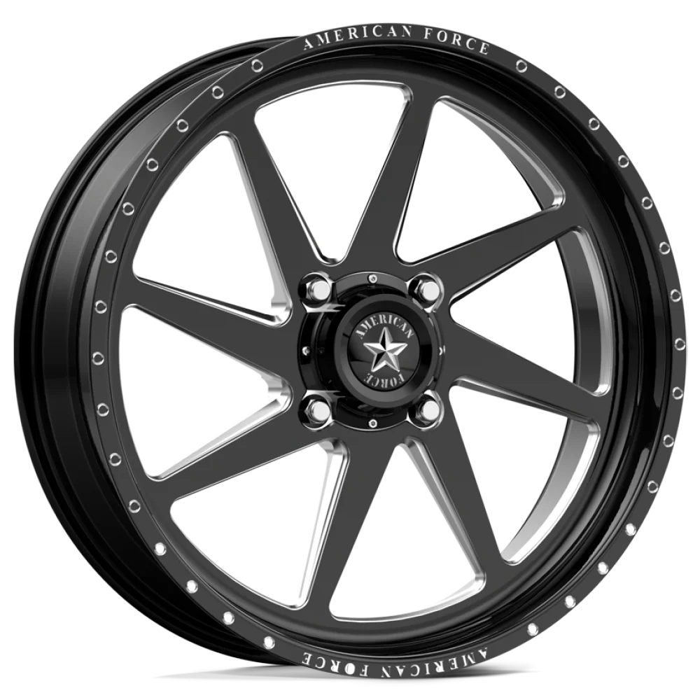American Force K04 Camino Black Forged wheel