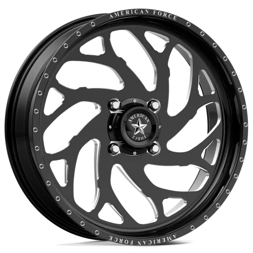 American Force K09 UFO Black Forged wheel