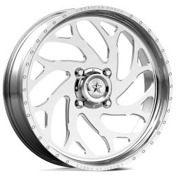 EFX Motohavok 35x8.5-22 Tires on American Force K09 UFO Polished Forged Wheels