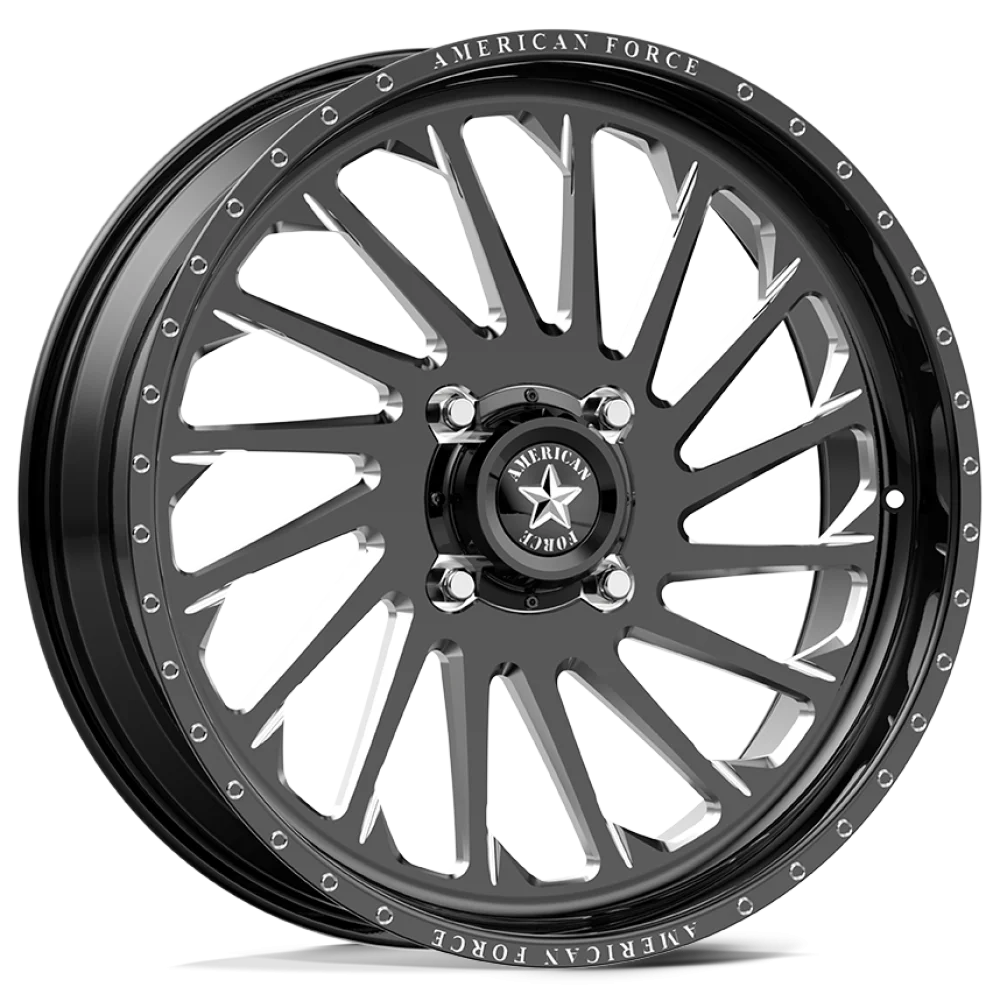 American Force K12 Shredder Black Forged wheel