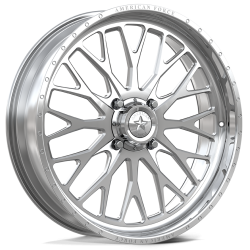 BKT AT 171 35x9-20 Tires on American Force K13 Invader Polished Forged Wheels BKT AT 171 35x9-20 Tires on American Force K13 Invader Polished Forged Wheels