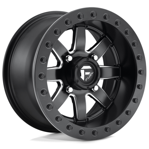 System 3 Offroad XTR370W 32x12-15 (10ply) Radial Tires on Fuel Maverick Matte Black Milled (15x10) Beadlock Wheels System 3 Offroad XTR370W 32x12-15 (10ply) Radial Tires on Fuel Maverick Matte Black Milled (15x10) Beadlock Wheels