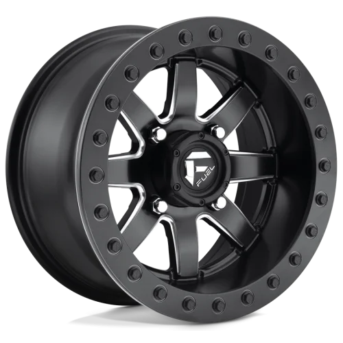 Fuel Maverick Matte Black Milled (15x10) Beadlock wheel