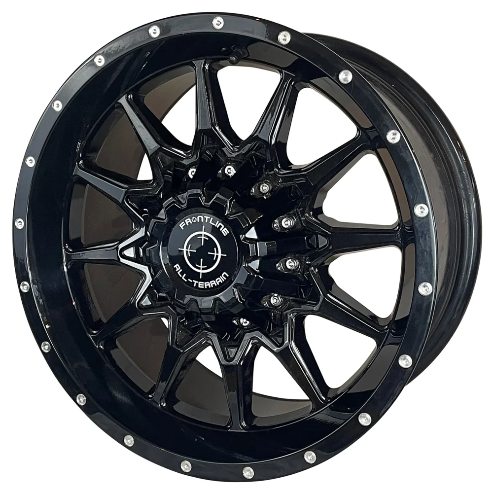 Frontline 762 Gloss Black wheel