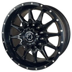 Frontline BDC 32x10-14 Tires on Frontline 762 Gloss Black Wheels Frontline BDC 32x10-14 Tires on Frontline 762 Gloss Black Wheels