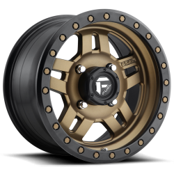 Frontline BDC 28x10-14 Tires on Fuel Anza Matte Bronze Wheels Frontline BDC 28x10-14 Tires on Fuel Anza Matte Bronze Wheels