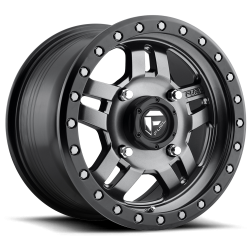 Frontline BDC 30x10-14 Tires on Fuel Anza Matte Gunmetal Wheels Frontline BDC 30x10-14 Tires on Fuel Anza Matte Gunmetal Wheels