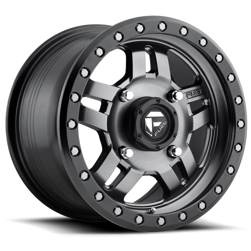 Frontline BDC 30x10-14 Tires on Fuel Anza Matte Gunmetal Wheels Frontline BDC 30x10-14 Tires on Fuel Anza Matte Gunmetal Wheels