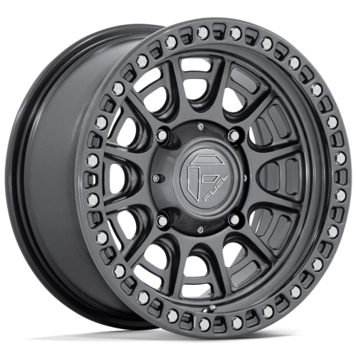EFX MotoCrusher 33x10-15 Tires on Fuel Cycle Gloss Gunmetal Wheels