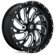 Fuel Off Road Kompressor Gloss Black Milled 18x7 Wheels/Rims (Full Set) Fuel Off Road Kompressor Gloss Black Milled 18x7 Wheels/Rims (Full Set)
