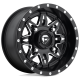 Maxxis Carnivore 35x10-15 Tires on Fuel Lethal Matte Black Milled Wheels Maxxis Carnivore 35x10-15 Tires on Fuel Lethal Matte Black Milled Wheels