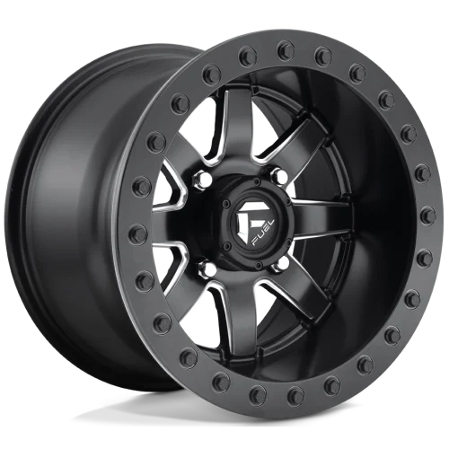 Fuel Maverick Matte Black Milled (15x10) Beadlock wheel