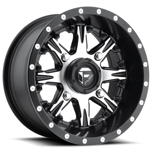 Terache Aztex XL 28x9-14 (8ply) Tires on Fuel Nutz Machined Wheels